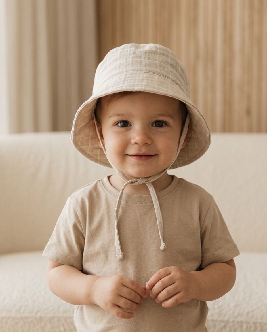Müslin Bebek Şapka — ürün görseli